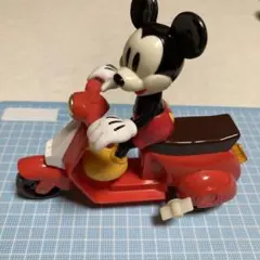 ミッキー　バイク　置物 Mickey Mouse On Motorcycle Motor Bike Mascot Figure Statue