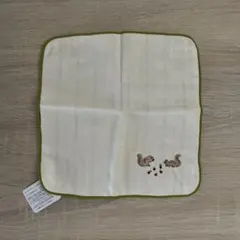 Afternoon Tea リス刺繍 タオルハンカチのサムネイル