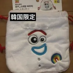 韓国限定　韓国ダイソー　トイストーリー　フォーキー　ポーチ　巾着