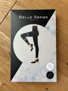 Belle Series 着圧レギンス ブラック XL 接触冷感