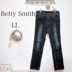 Betty Smith ベティスミス デニムパンツ ジーンズ　LL おしゃれのサムネイル