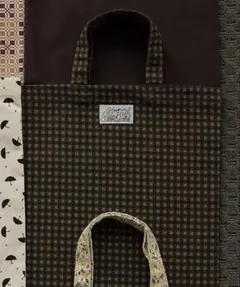 house on the hill parent bag (check) - メルカリ