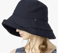 完全遮光率100% UVカット帽子 レディース