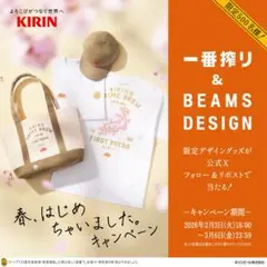 一番搾り＆BEAMS DESIGN　限定デザイングッズ 3点セット