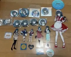 学園アイドルマスター 月村手毬 まとめ売り アクリルスタンド 缶バッジ