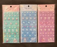 サンリオ　タイルシール　キティ　ブロックシール　3点セット