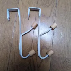 【美品❣️】ニトリドアハンガー トヴァー 1連2個組(ホワイト) 即購入可