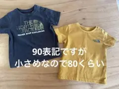 THE NORTH FACE Tシャツ 2枚セット 小さめ90のサムネイル