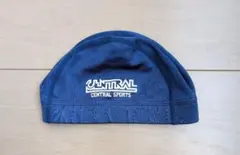 セントラルスポーツ 水泳帽 ネイビー Mサイズ キッズ用