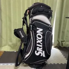 SRIXON キャディバッグ ゴルフバッグ ブラック ホワイト - メルカリ