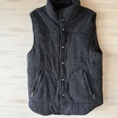 ダウンベスト グレー