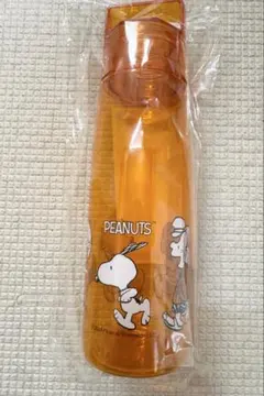 【新品・未使用】PEANUTS スヌーピー 水筒 オレンジ