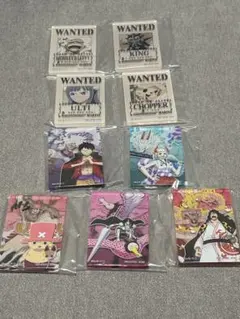 一番くじ　ワンピースEX G賞:アクリルブロック　9種