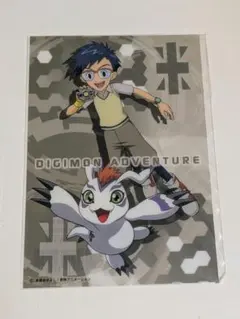 デジモンアドベンチャー 城戸丈 ゴマモン チェキ風カード 韓国限定