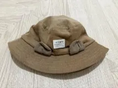ベビー帽子 コーデュロイ ブラウン 50cm