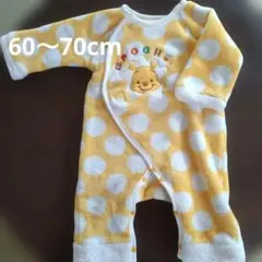 プーさんロンパース　60〜70cm
