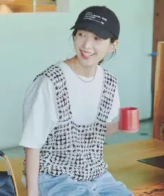 studio CLIP クロシェレースビスチェ