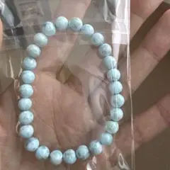 【お値下げ】沖縄ティダストーン マトリックスラリマー ブレスレット