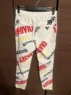 ARCHIVIO ロゴプリントパンツ サイズ46のサムネイル