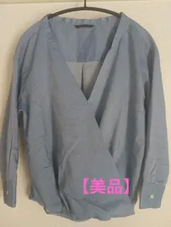【美品】BARNYARDSTORM 七分袖シャツブラウス