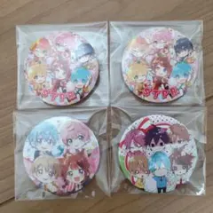 すとぷり 缶バッジ 4個セット 莉犬 るぅと ころん ジェル ななもり。
