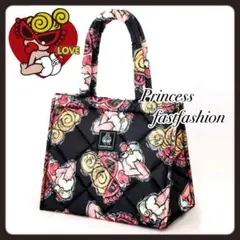 【ブラック】新品❤️ヒステリックミニ トートバッグ ヒスミニ マザーズバッグ#10