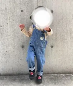 ブリーズ　オーバーオール　サロペット　デニム　100