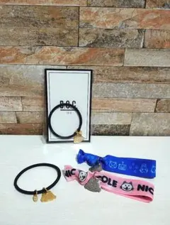 BUMP ニコル　ヘアゴム＆バンドセット