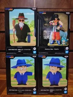 ドラゴンボール　SOFVIMATES 孫悟空・クリリン・亀仙人