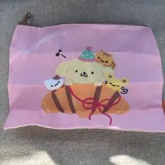 ポムポムプリン ユーモラスアソートコレクション スクエアポーチ