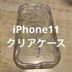 iPhone11 バラ柄ソフトケース