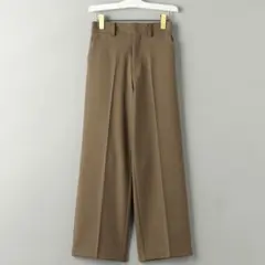 【美品】BEAUTY&YOUTH 裏起毛バックゴムストレートパンツ