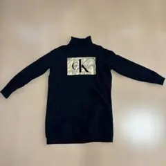 Calvin Klein Jeans ブラック タートルネック M