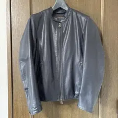 Mr.Olive ウォータープルーフレザーライダース Sサイズ ブラック 