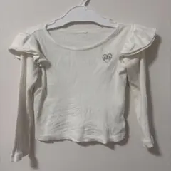 GAP フリル付き長袖カットソー 3歳用