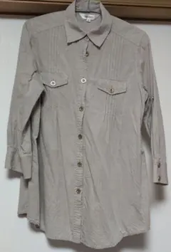 PERSON'S 七分袖 シャツ ベージュのサムネイル