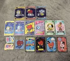 BT21 ステッカー、カード
