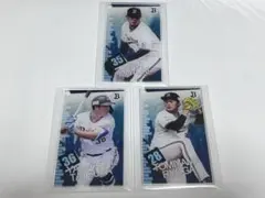 オリックスバファローズ　 コロチャレ　C賞　比嘉　山足　富山　3点セット