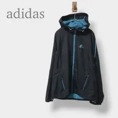 【adidas アディダス】CLIMAPROOF ナイロンジャケット メンズS