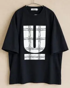 新品未使用 UNDERCOVER 有刺鉄線 Uロゴ Tシャツ ブラック サイズ5
