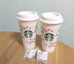 スターバックス　リユーザブルカップ　さくら　ベアリスタ