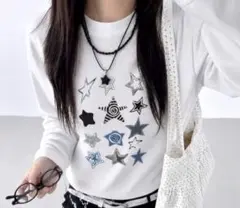 Tシャツ 星柄 y2k opium archive