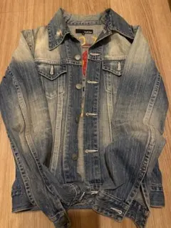 varosh 刺繍入りのジーンズジャケット