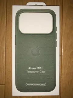 純正・未開封】iPhone 17 Pro テックウーブンケース / グリーン - メルカリ