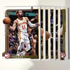 Topps Hawks6枚セット ヤング ダニエルズ NBA