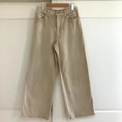 SPICK&SPAN カラーガーメントダイルーズフィットパンツ ベージュ 40のサムネイル