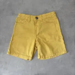 H&M イエロー ハーフパンツ