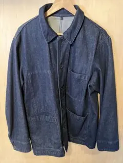 カバーオール デニムジャケット