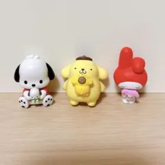 サンリオ ぬいぐるみといっしょ ガチャガチャ　3個セット