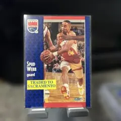 FLEER 1991 スパッド・ウェブ サクラメント・キングス